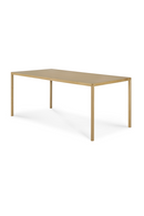 Varnished Oak Scandi Dining Table | Ethnicraft Air | Oroatrade.com