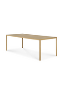 Varnished Oak Scandi Dining Table | Ethnicraft Air | Oroatrade.com
