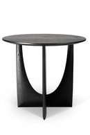 Modern Varnished Side Table | Ethnicraft Geometric | Oroatrade.com