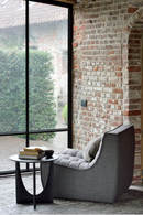 Modern Varnished Side Table | Ethnicraft Geometric | Oroatrade.com