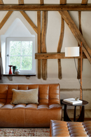 Modern Varnished Side Table | Ethnicraft Geometric | Oroatrade.com