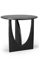 Modern Varnished Side Table | Ethnicraft Geometric | Oroatrade.com