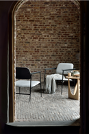 Modern Varnished Side Table | Ethnicraft Geometric | Oroatrade.com