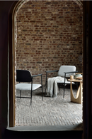 Modern Varnished Side Table | Ethnicraft Geometric | Oroatrade.com