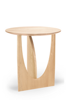 Modern Varnished Side Table | Ethnicraft Geometric | Oroatrade.com