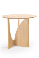 Modern Varnished Side Table | Ethnicraft Geometric | Oroatrade.com