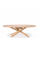 Oak Oval Meeting Table | Ethnicraft Mikado | OROA TRADE