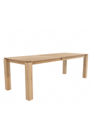 Oiled Oak Extendable Dining Table | Ethnicraft Slice | OROA TRADE
