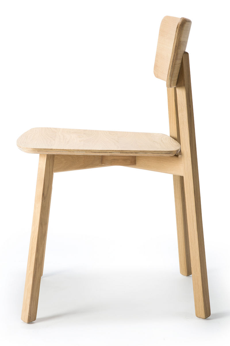Oak Minimalist Dining Chair | Ethnicraft Casale | Oroatrade.com