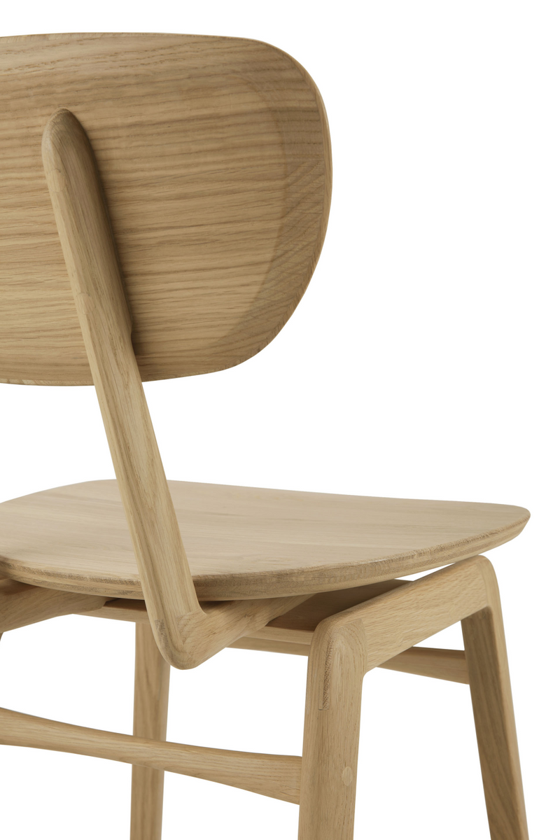 Oak Minimalistic Dining Chair | Ethnicraft Pebble | Oroatrade.com