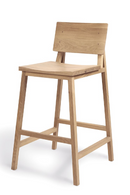 Oiled Oak Counter Stool | Ethnicraft N3 | Oroatrade.com