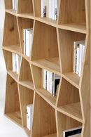 Oiled Oak Book Rack | Ethnicraft Z | Oroatrade.com