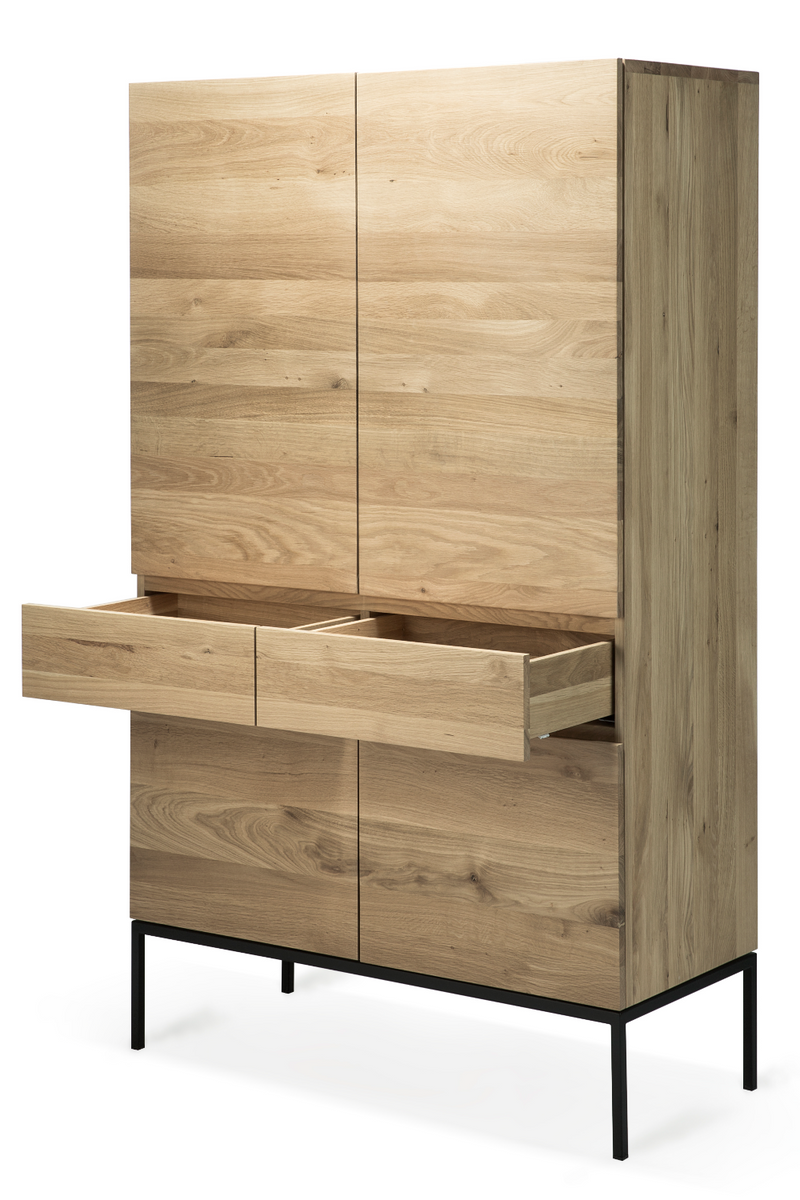 Oiled Oak Storage Cabinet | Ethnicraft Ligna | Oroatrade.com