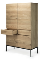 Oiled Oak Storage Cabinet | Ethnicraft Ligna | Oroatrade.com