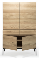Oiled Oak Storage Cabinet | Ethnicraft Ligna | Oroatrade.com