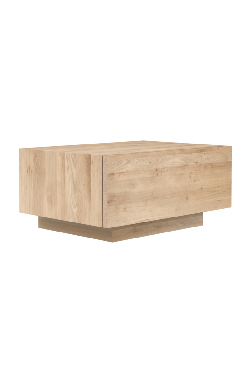 Solid Oak Bedside Table | Ethnicraft Madra | Oroatrade.com