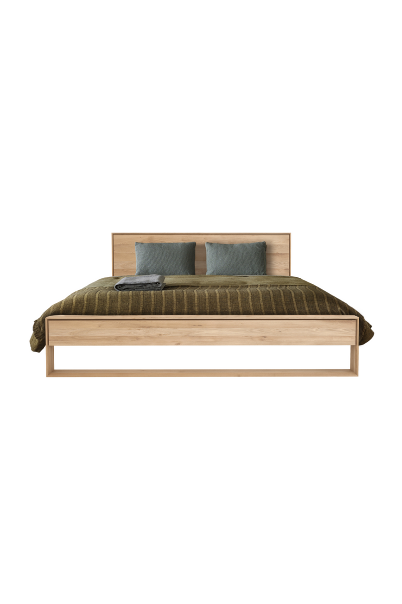 Solid Oak Bed | Ethnicraft Nordic II | OROA TRADE