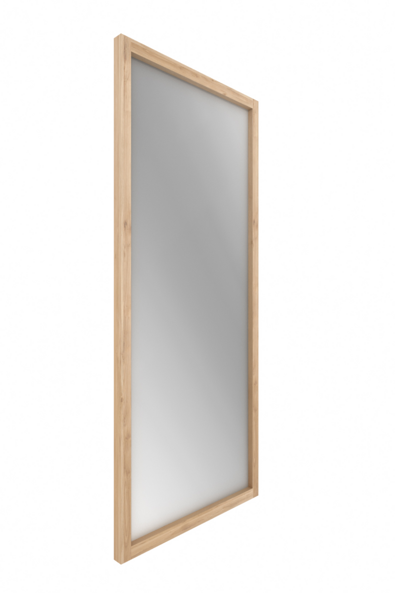 Oak Full-Length Floor Mirror | Ethnicraft Light Frame | Oroatrade.com