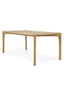 Natural Oak Modern Dining Table | Ethnicraft PI | Oroatrade.com