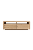 Solid Oak Japandi Media Unit | Ethnicraft Shadow | Oroatrade.com