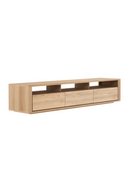 Solid Oak Japandi Media Unit | Ethnicraft Shadow | Oroatrade.com