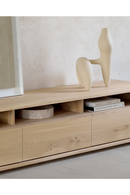 Solid Oak Japandi Media Unit | Ethnicraft Shadow | Oroatrade.com