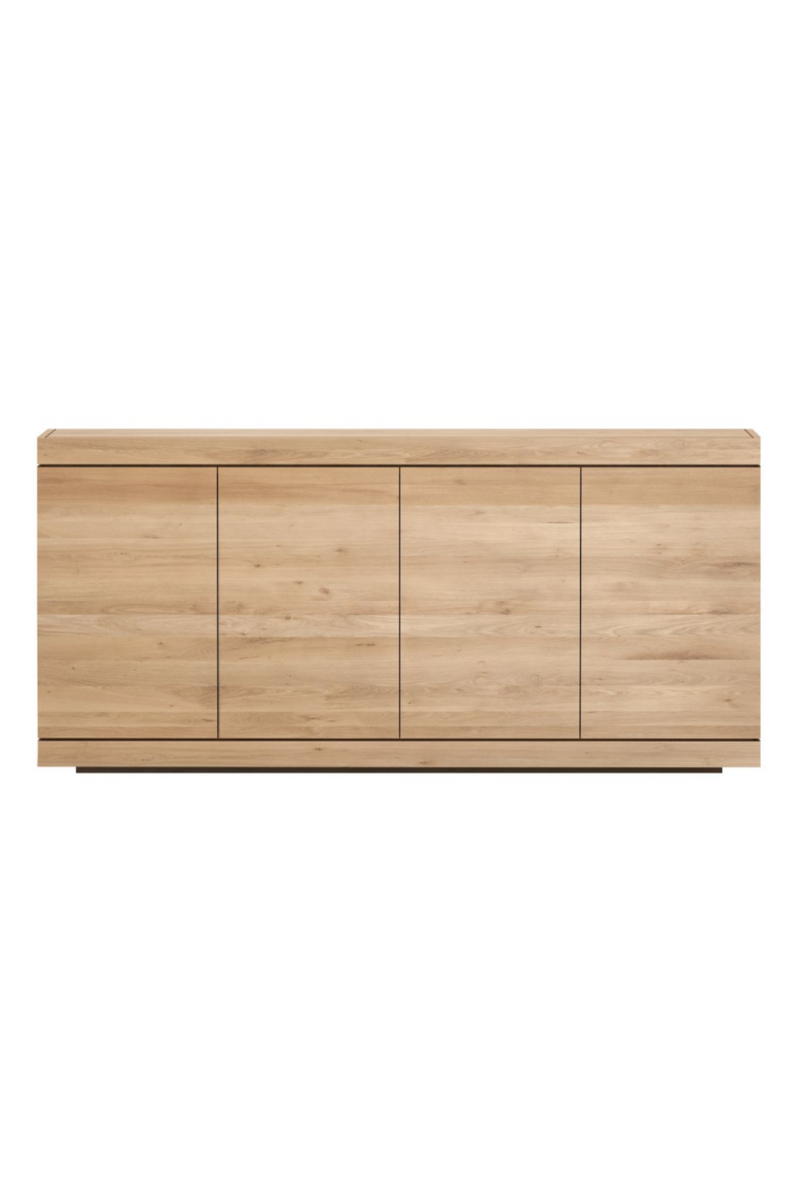 Oiled Oak Minimalist Sideboard | Ethnicraft Burger | Oroatrade.com