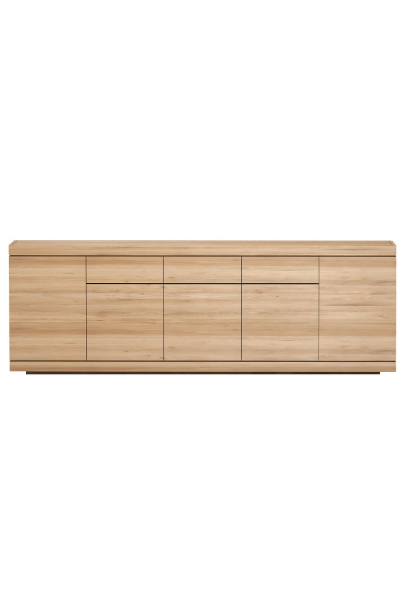 Oiled Oak Minimalist Sideboard | Ethnicraft Burger | Oroatrade.com