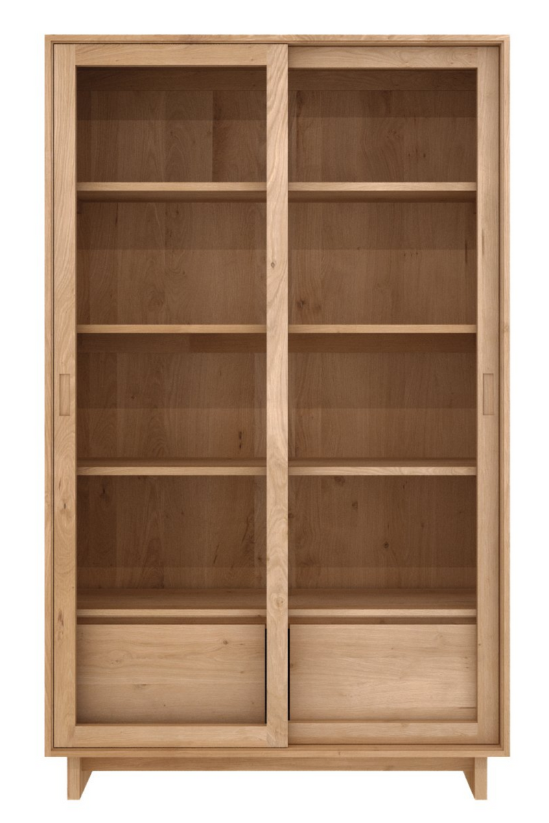 Oak Sliding Door Cabinet | Ethnicraft Wave | Oroatrade.com
