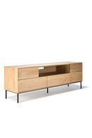 Solid Oak TV Cupboard | Ethnicraft Whitebird | Oroatrade.com