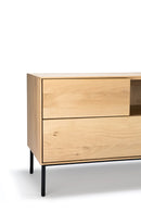 Solid Oak TV Cupboard | Ethnicraft Whitebird | Oroatrade.com