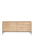 Modern Varnished Oak Sideboard | Ethnicraft Whitebird | Oroatrade.com