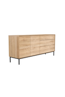 Modern Varnished Oak Sideboard | Ethnicraft Whitebird | Oroatrade.com
