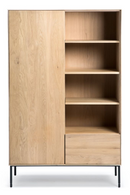 1-Door Oak Wood Cabinet | Ethnicraft Whitebird | OROA TRADE