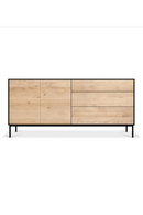 Varnished Oak Sideboard | Ethnicraft Blackbird | Oroatrade.com