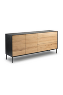 Varnished Oak Sideboard | Ethnicraft Blackbird | Oroatrade.com