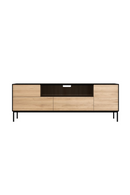 Varnished Oak Media Unit | Ethnicraft Blackbird | Oroatrade.com