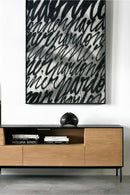 Varnished Oak Media Unit | Ethnicraft Blackbird | Oroatrade.com