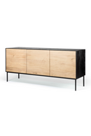 Varnished Oak Sideboard | Ethnicraft Blackbird | Oroatrade.com