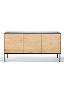 Varnished Oak Sideboard | Ethnicraft Blackbird | Oroatrade.com