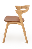 Cushioned Scandinavian Dining Chair | Ethnicraft Bok | Oroatrade.com