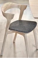 Cushioned Scandinavian Dining Chair | Ethnicraft Bok | Oroatrade.com