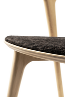 Cushioned Scandinavian Dining Chair | Ethnicraft Bok | Oroatrade.com