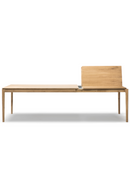 Extendable Oak Dining Table | Ethnicraft Bok | Oroatrade.com