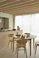 Oak Extendable Round Dining Table | Ethnicraft Bok | Oroatrade.com