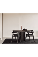 Varnished Oak Classic Dining Chair | Ethnicraft Bok | Oroatrade.com