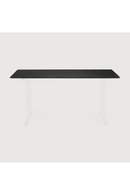 Oak Adjustable Desk L | Ethnicraft Bok | Oroatrade.com