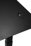 Oak Adjustable Desk L | Ethnicraft Bok | Oroatrade.com