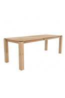 Oiled Oak Extendable Dining Table | Ethnicraft Slice | OROA TRADE