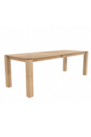 Oiled Oak Extendable Dining Table | Ethnicraft Slice | OROA TRADE